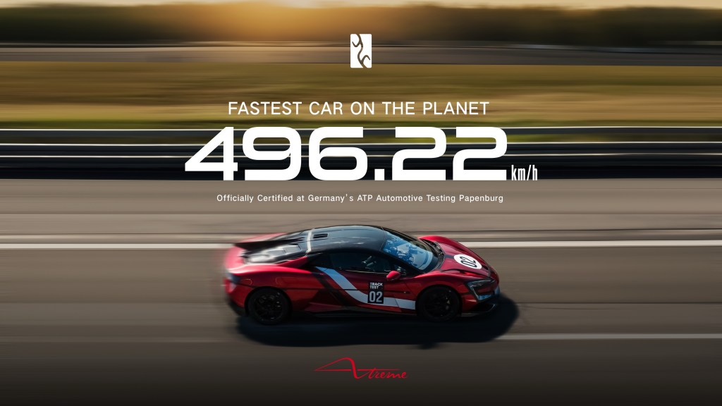 Yangwang U9 Xtreme: The World’s Fastest Production&nbsp;Car.